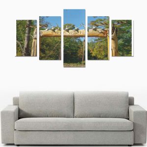 Antler Addicts Canvas Wall Art Prints (No Frame) 5-Pieces/Set C
