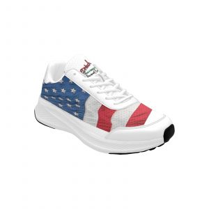 American Flag Men's Mudguard Running Shoes