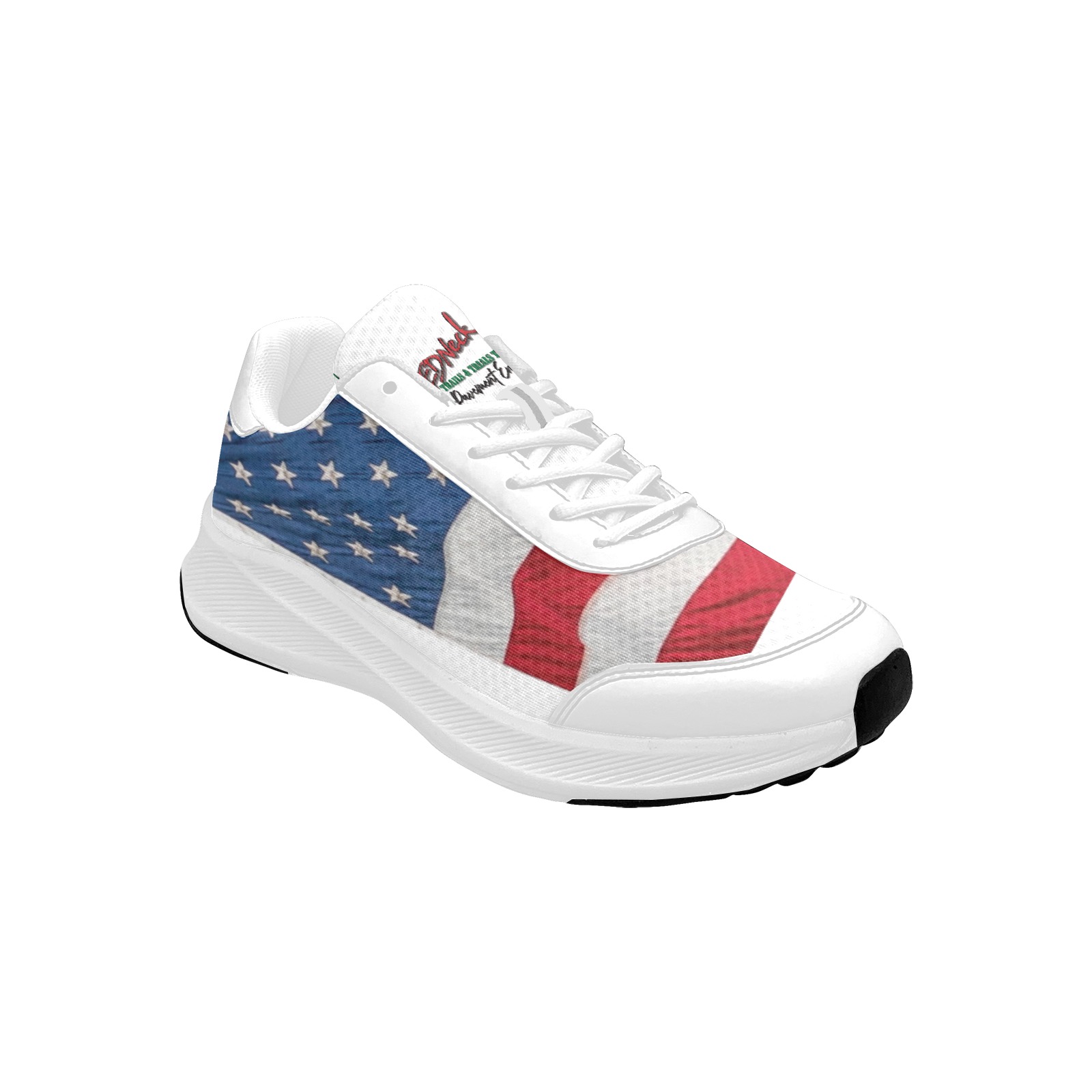 American Flag Men's Mudguard Running Shoes