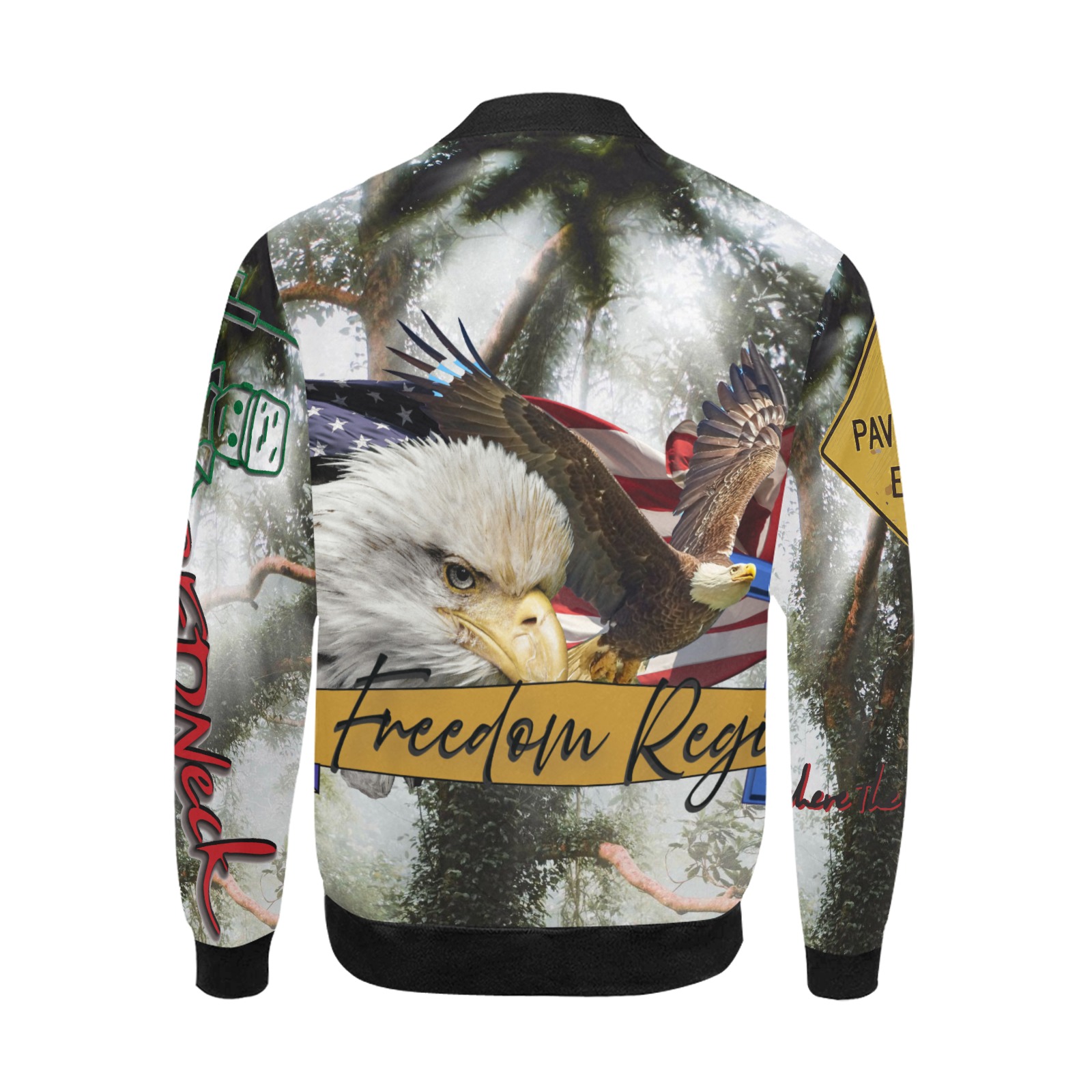 American Eagle Bomber Jacket - Image 4