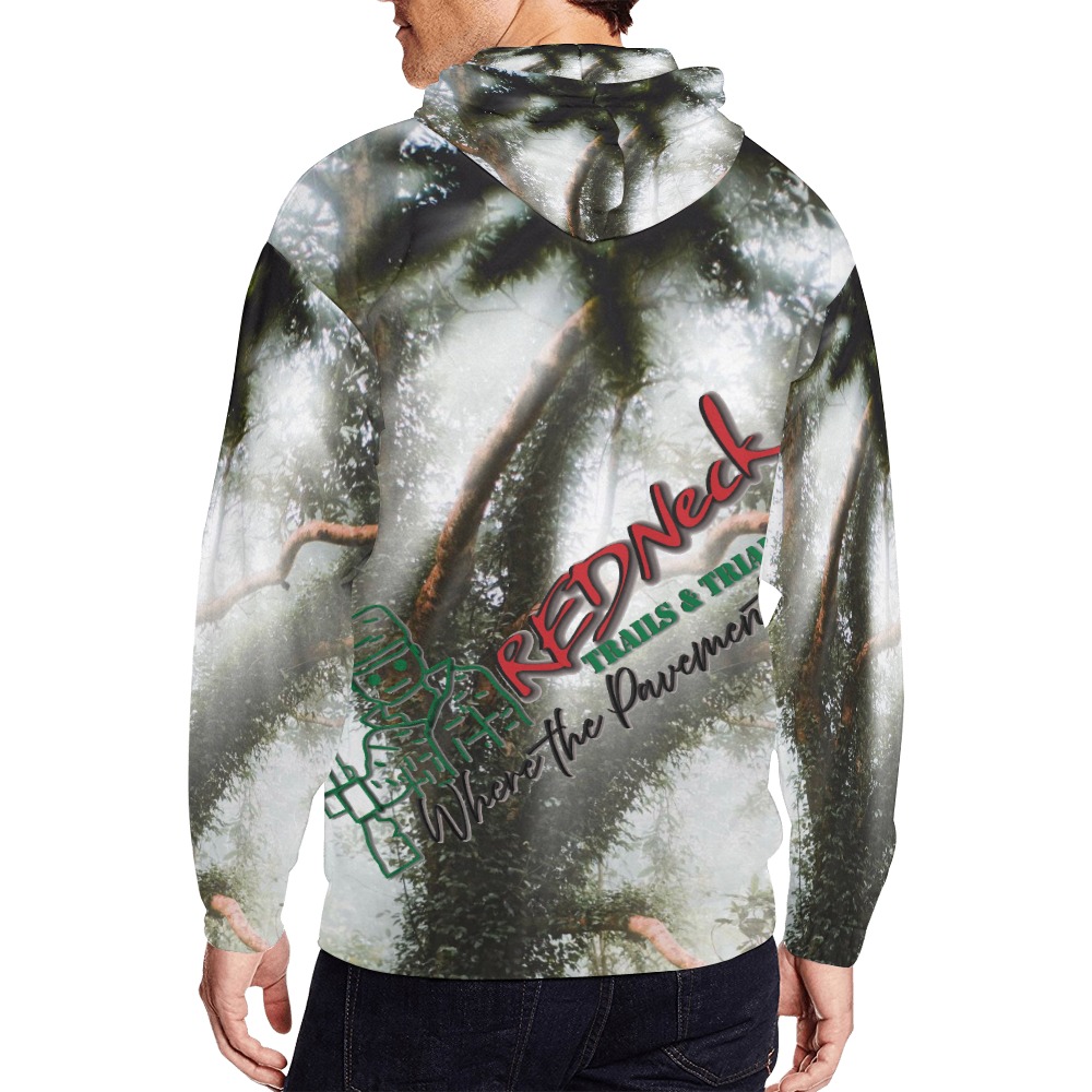 Men's RedNeck Full Zip Hoodie - Image 8