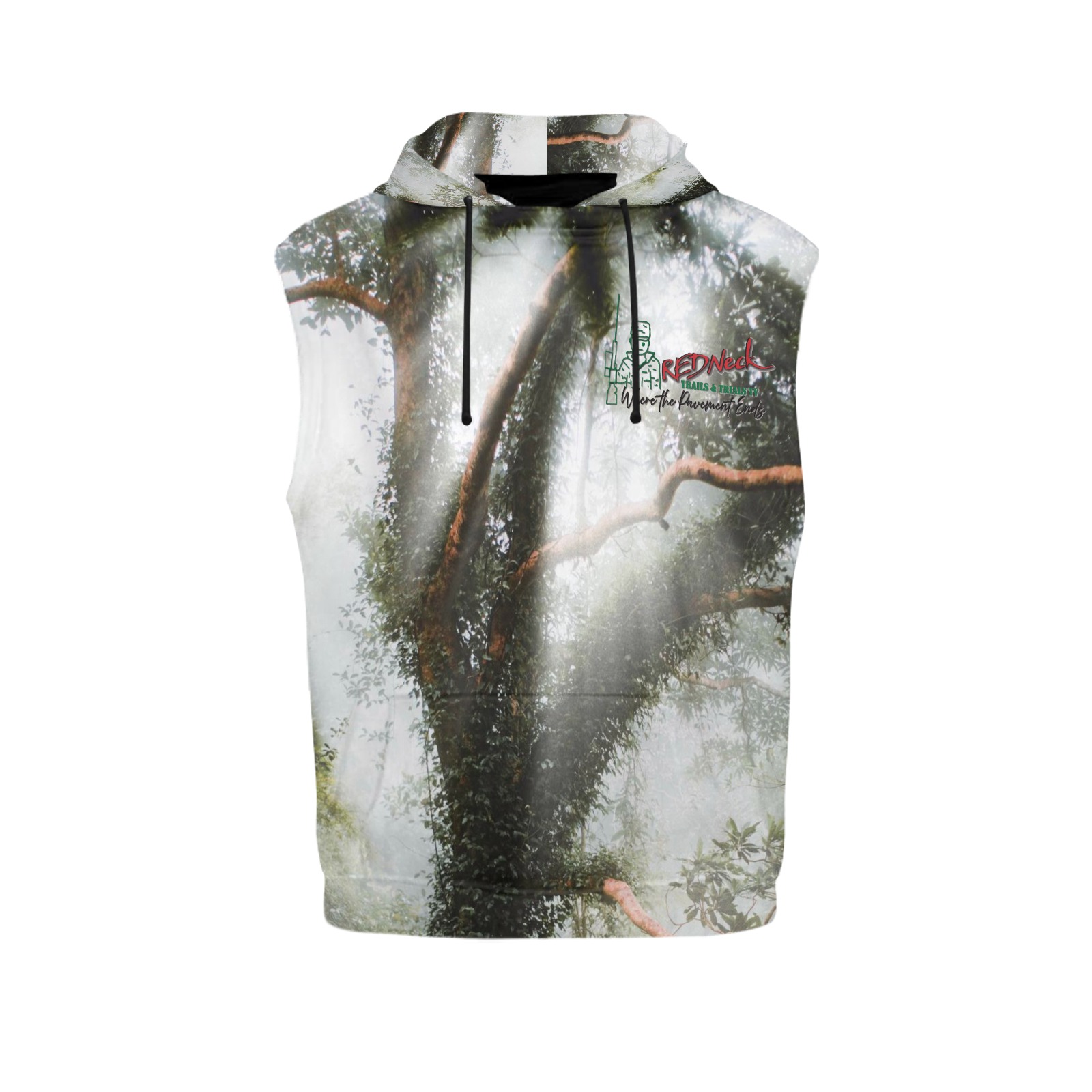 Mens RedNeck Trails & trials Hoodie Vest
