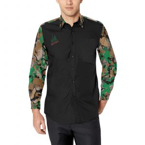 Men's All Over Print Long Sleeve Shirt(Without Pocket)(T61)